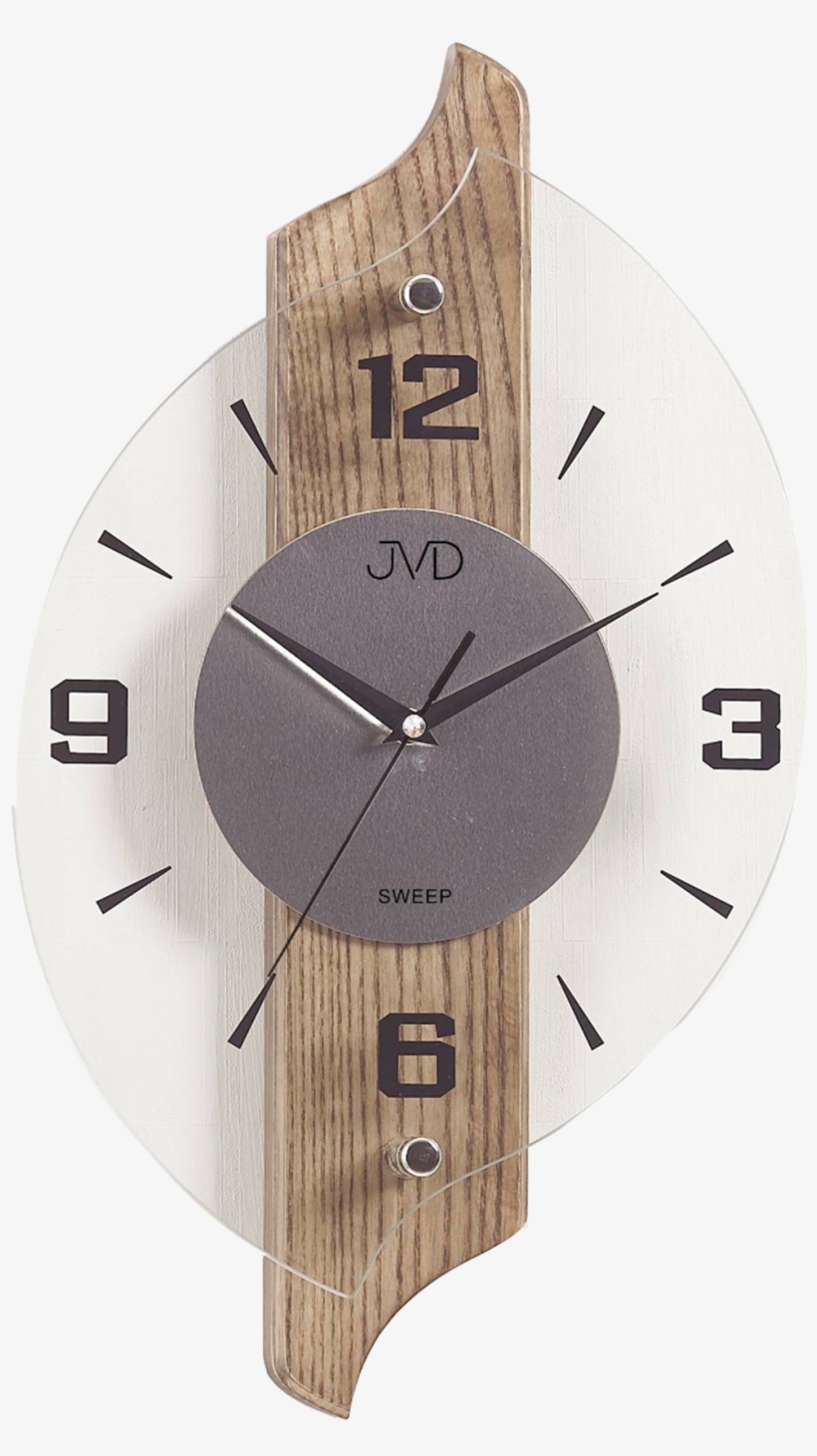 Wall Clock Jvd Ns18007/78 - Clock Spinning Gif, transparent png download
