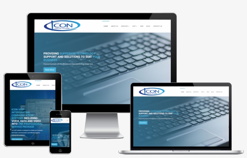Our Other Web Services - All Devices Template, transparent png download
