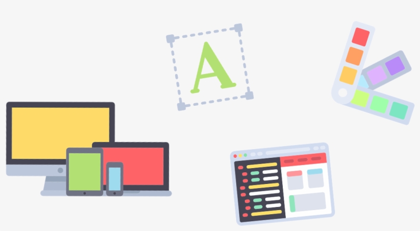 Bespoke Web Design B - Diagram, transparent png download