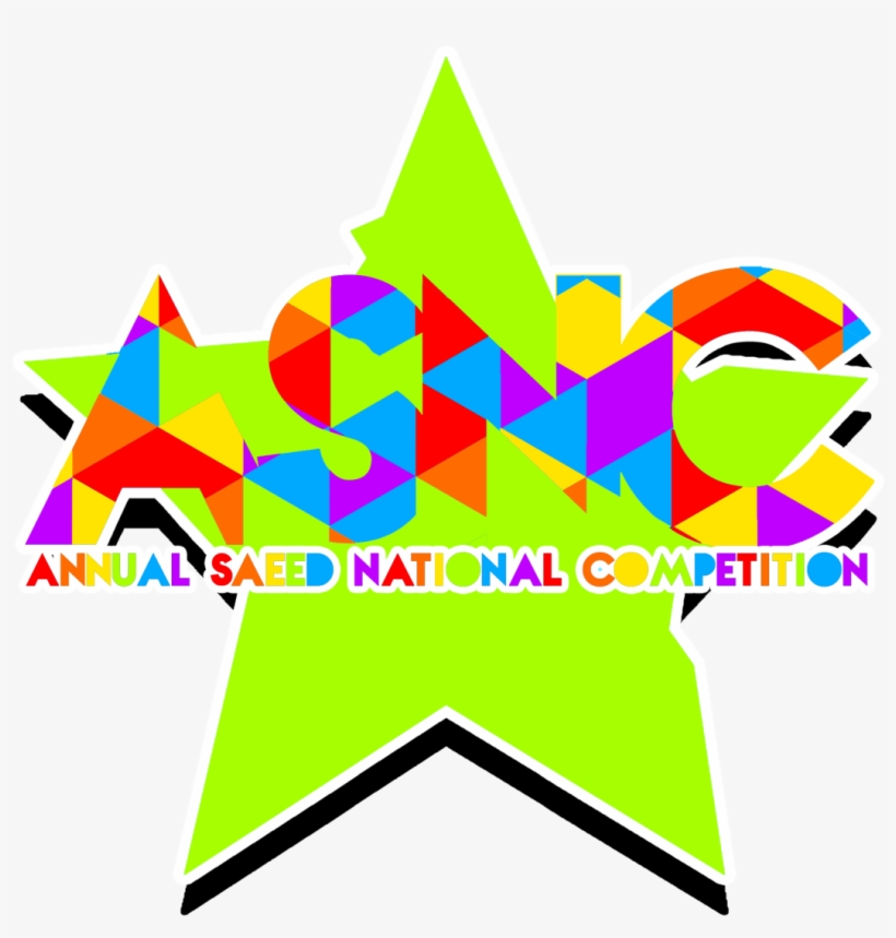 Asnc 2016 Annual Saeed National Competition - Graphic Design, transparent png download