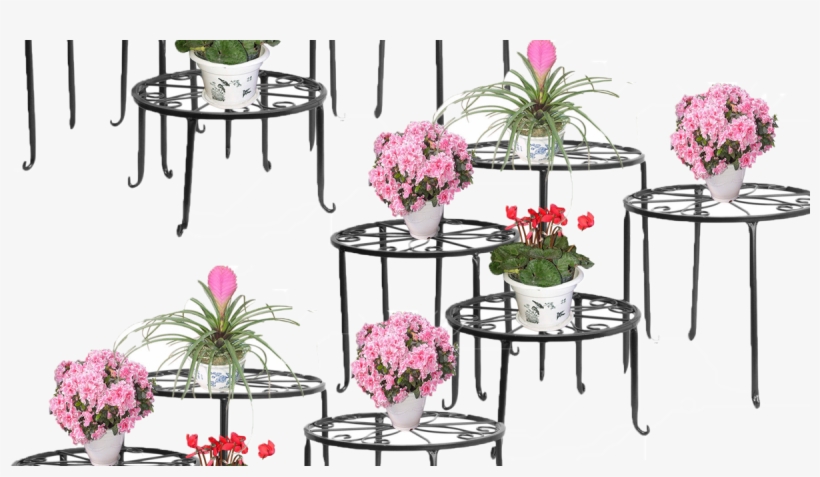20pcs Metal Outdoor Indoor Pot Plant Stand Garden Decor - Plant Stands, transparent png download