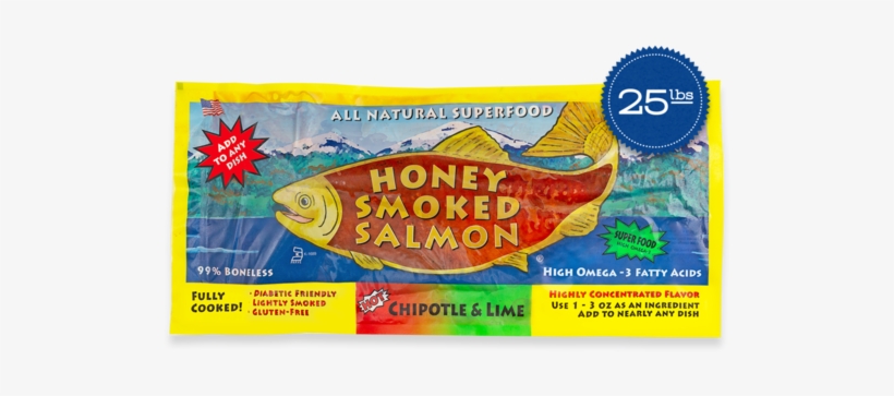 Single Chipotle & Lime Smoked Salmon Fillet 25lbs - Smoking, transparent png download
