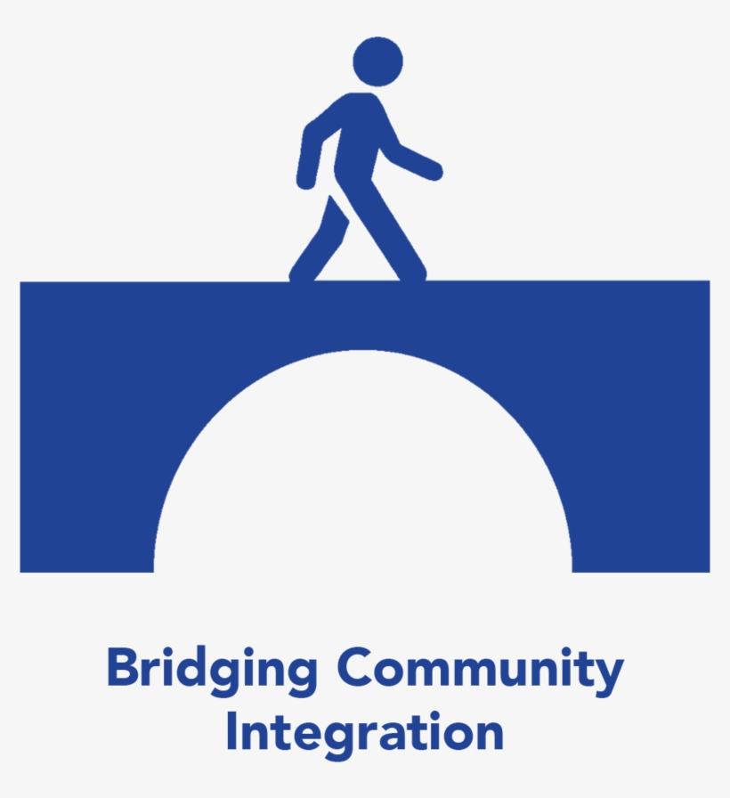 Bridging Community Integration - Traffic Sign, transparent png download