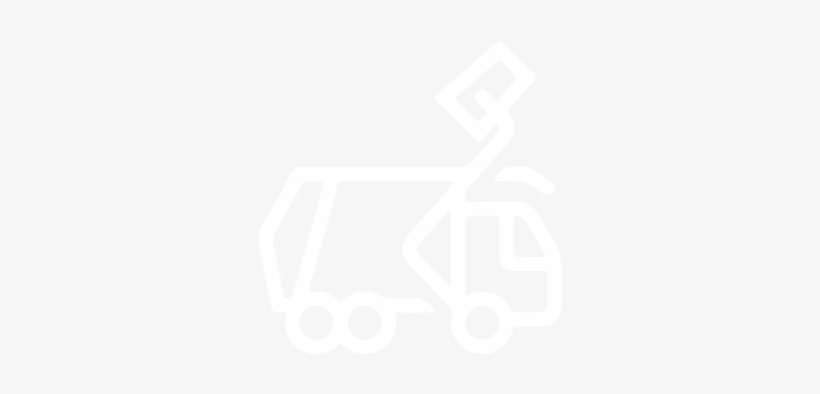 Garbage Truck Icon - Oxford University Logo White, transparent png download