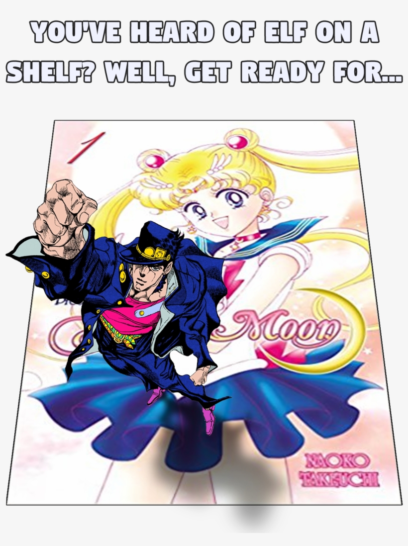 Elf On A Shelf - Jojo's Bizarre Adventure Jotaro, transparent png download