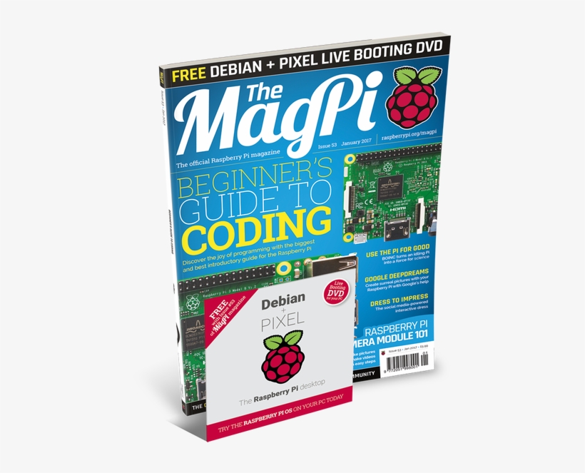 A New Magpi Hits The Stands, An Elf Hits The Shelf - Graphic Design, transparent png download