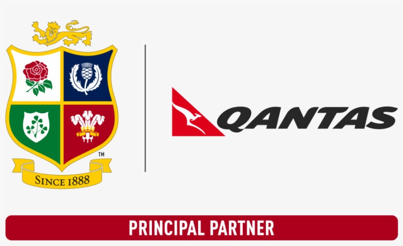 Qantas - Official Partners - British & Irish Lions Png, transparent png download