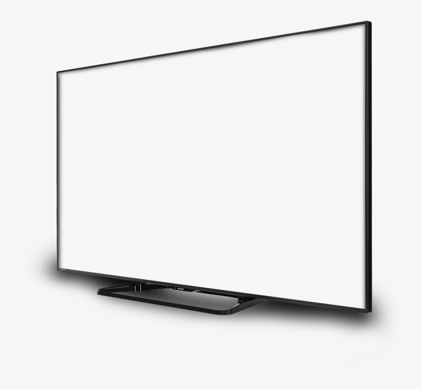 Images Of Flat Screen Tv Page Spacehero Ⓒ - Led-backlit Lcd Display, transparent png download