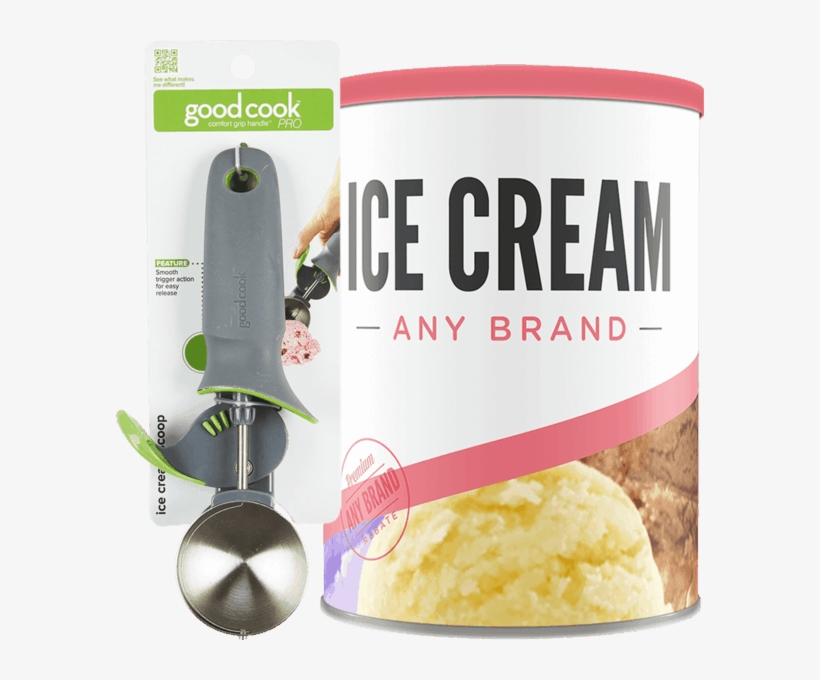 00 For Goodcook® Pro Ice Cream Scoop & Any Brand Ice - Gelato, transparent png download