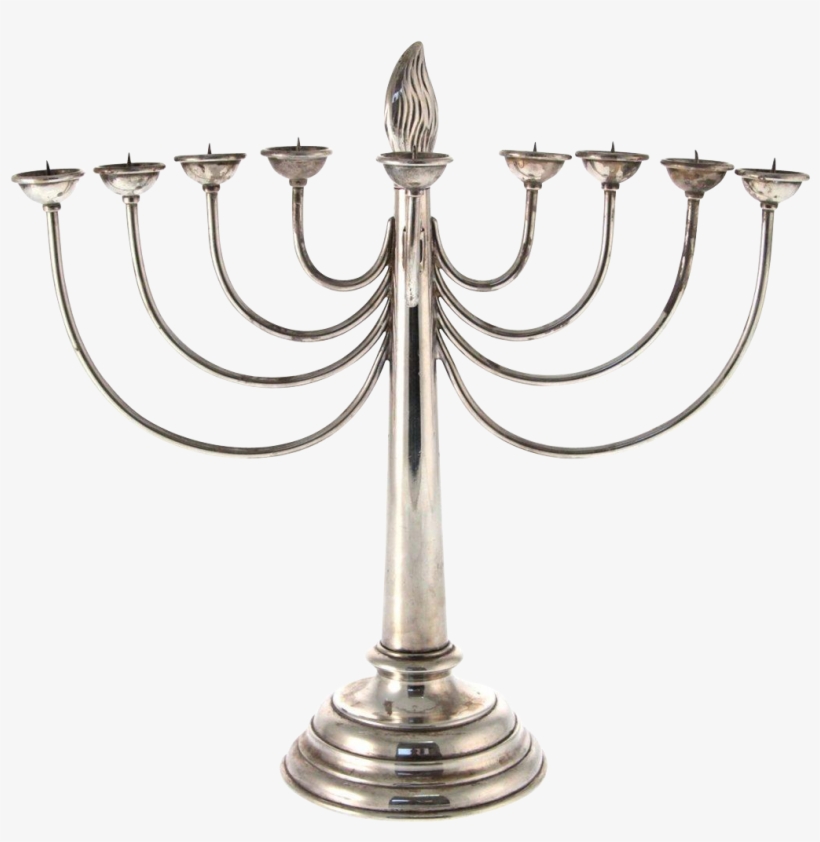 Wmf Silver Plated Hanukkah Menorah, Germany, Circa, transparent png download
