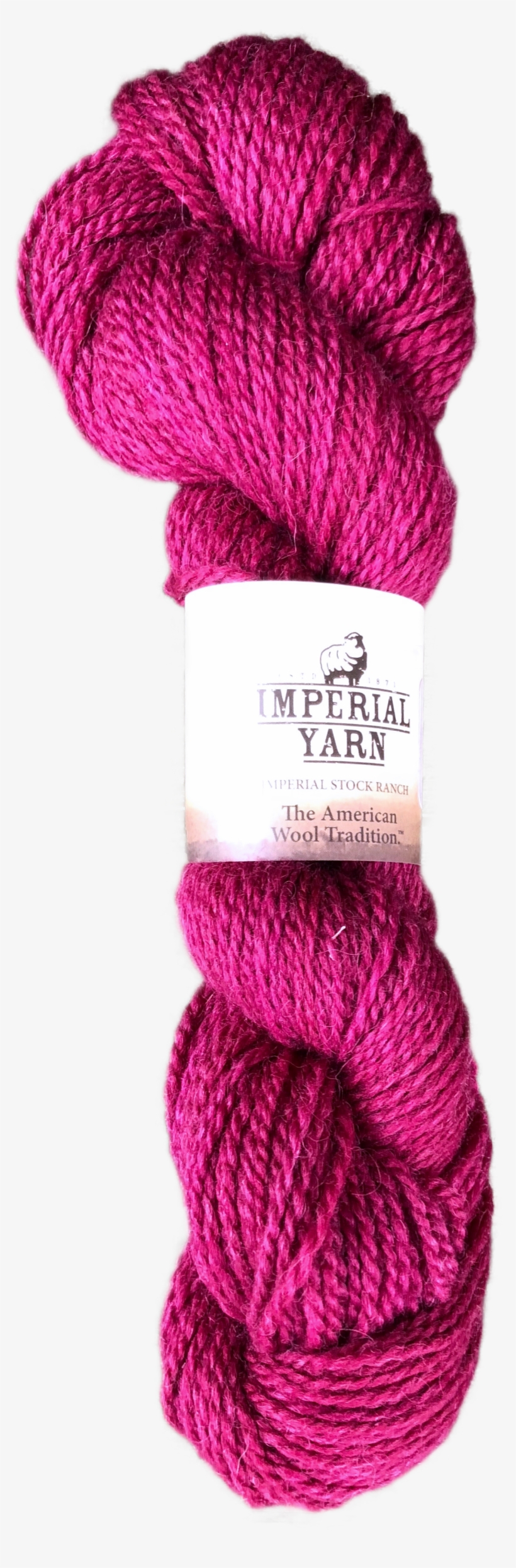 Denali 50/50 Alpaca/merino Sport Weight Yarn Cranberry - Wool, transparent png download