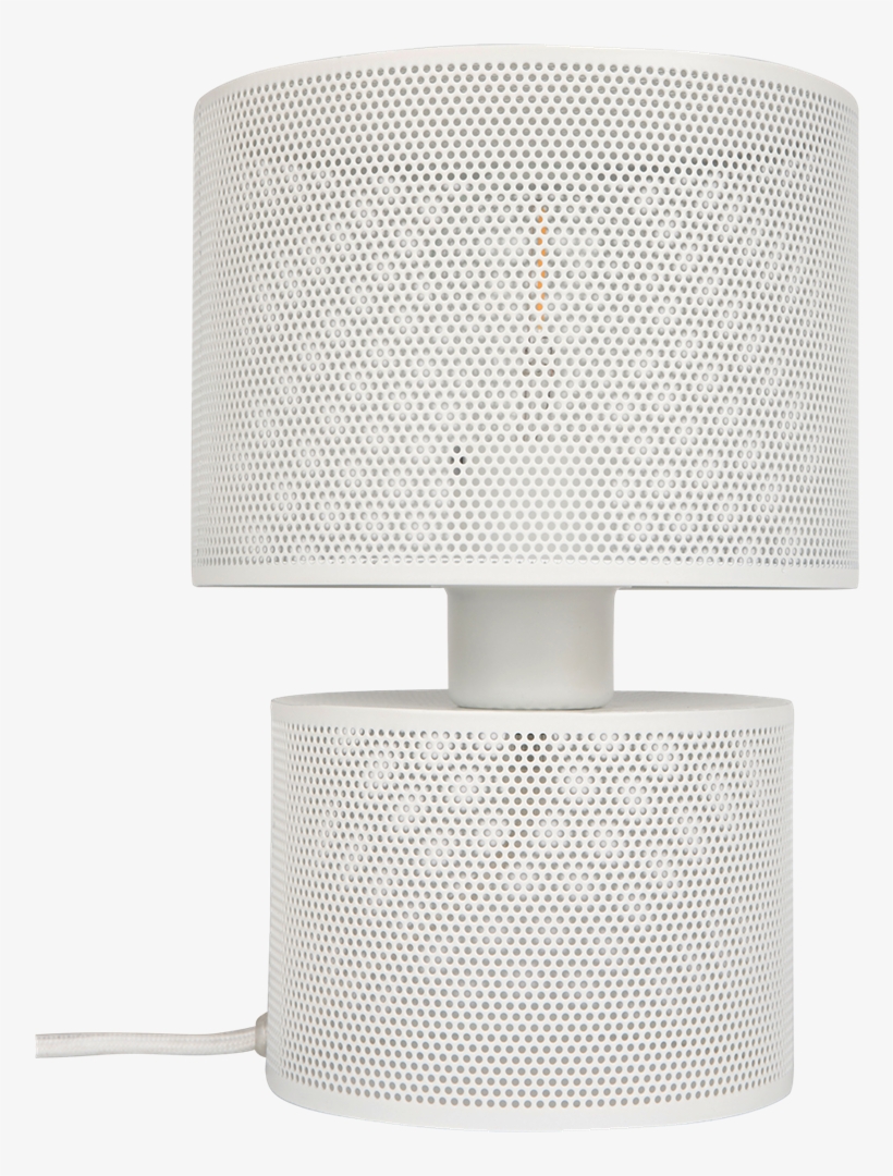 Table Lamp Grid White - Lampshade, transparent png download