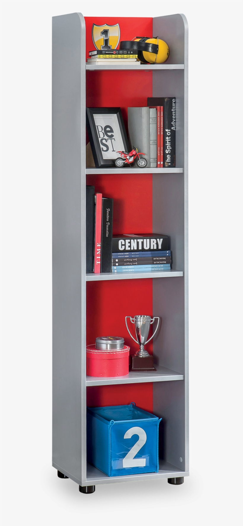 Race Cup Bookcase - Bookcase, transparent png download