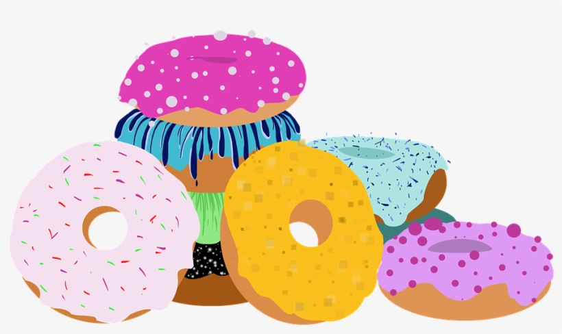 Oponki Sweets Cakes Dessert Donuts Calories - Doughnut, transparent png download