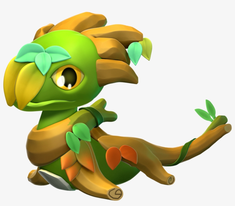 Jungle Dragon Baby - Cartoon, transparent png download
