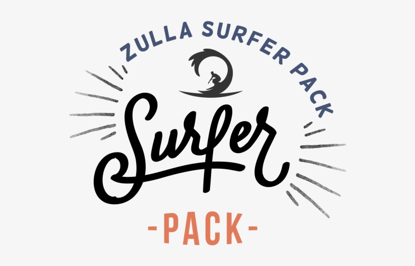 Surfer Pack - Calligraphy, transparent png download