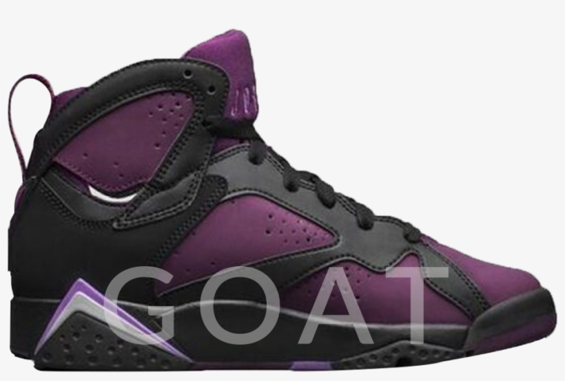 Air Jordan 7 Retro Gg 'mulberry' - Cross Training Shoe, transparent png download