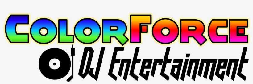Colorforce Dj Entertainment - Graphic Design, transparent png download