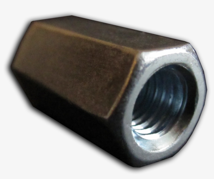 Nut M8 Long - Pipe, transparent png download