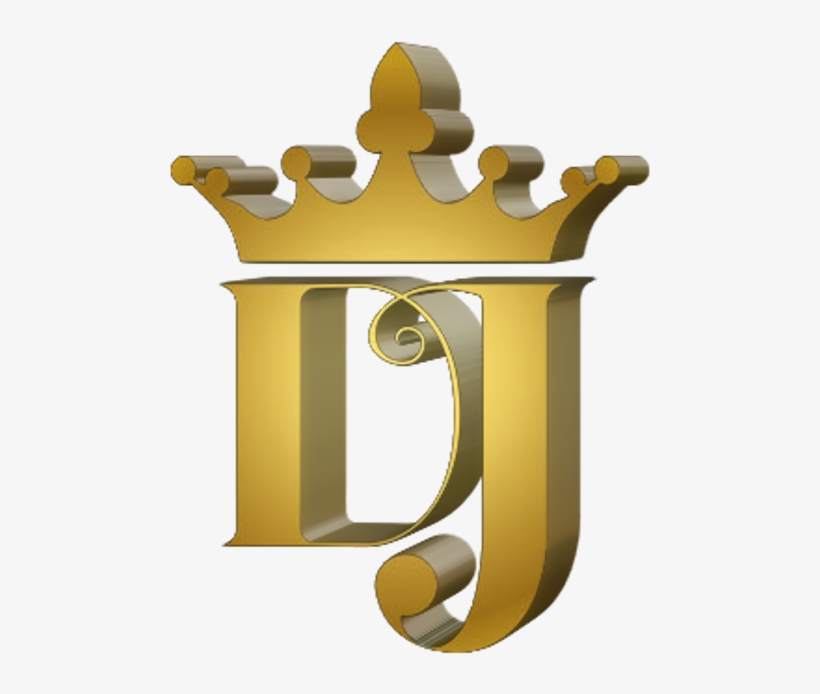 #dj #gold #crown - Dj Logo Full Hd, transparent png download