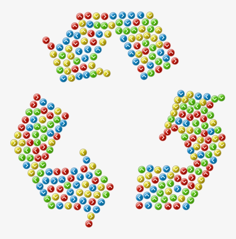 Recycling Symbol Recycled Materials Computer Icons - Number, transparent png download