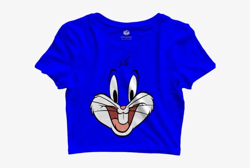 Buy Graphic Bugs Bunny Crop Top At 42% Off On Melangebox - Crop Top, transparent png download