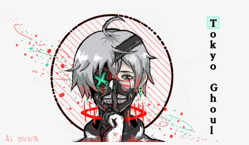 Kaneki Ken - Illustration, transparent png download