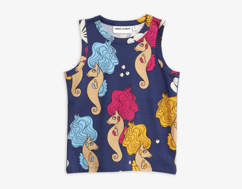 Mini Rodini Seahorse Tank, transparent png download