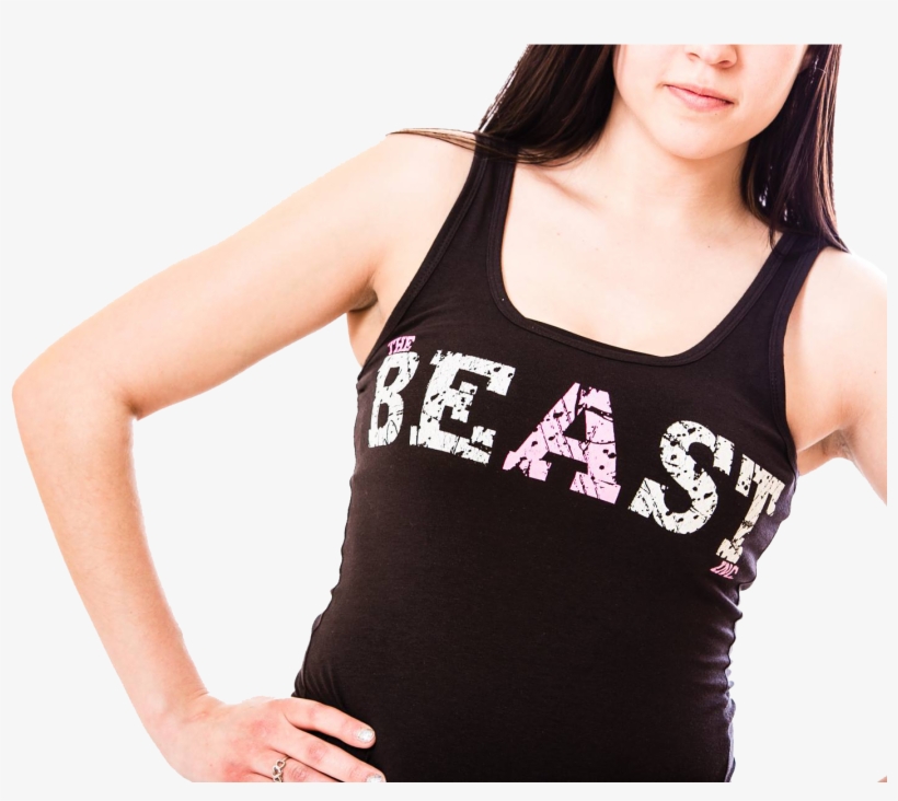 Womens Tank Top - Grunge Fonts, transparent png download