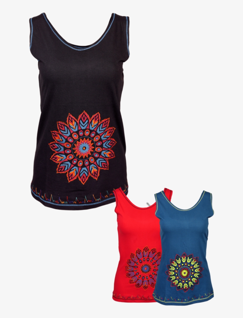 Mandala Tank Top, transparent png download
