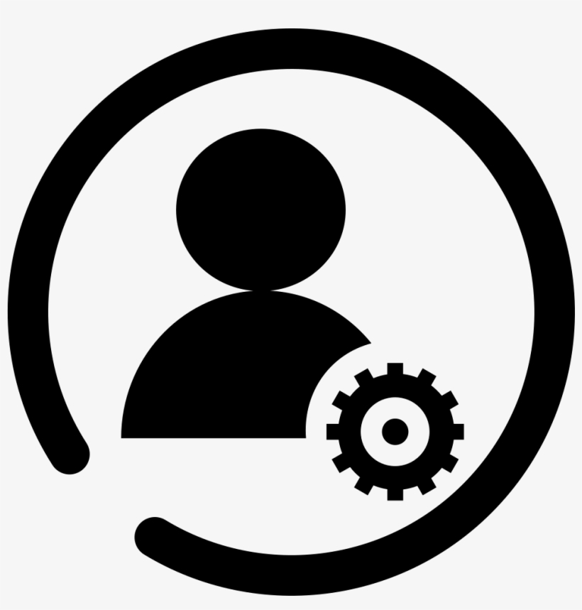 Settings Person - Myaccount Icon In Png, transparent png download
