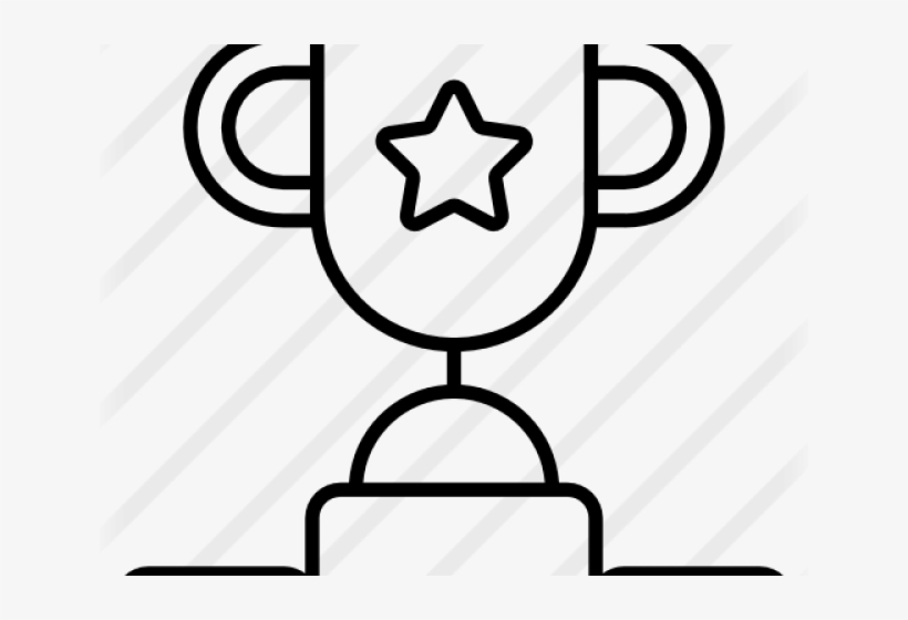 Drawn Trophy Icon Png - Vector Graphics, transparent png download