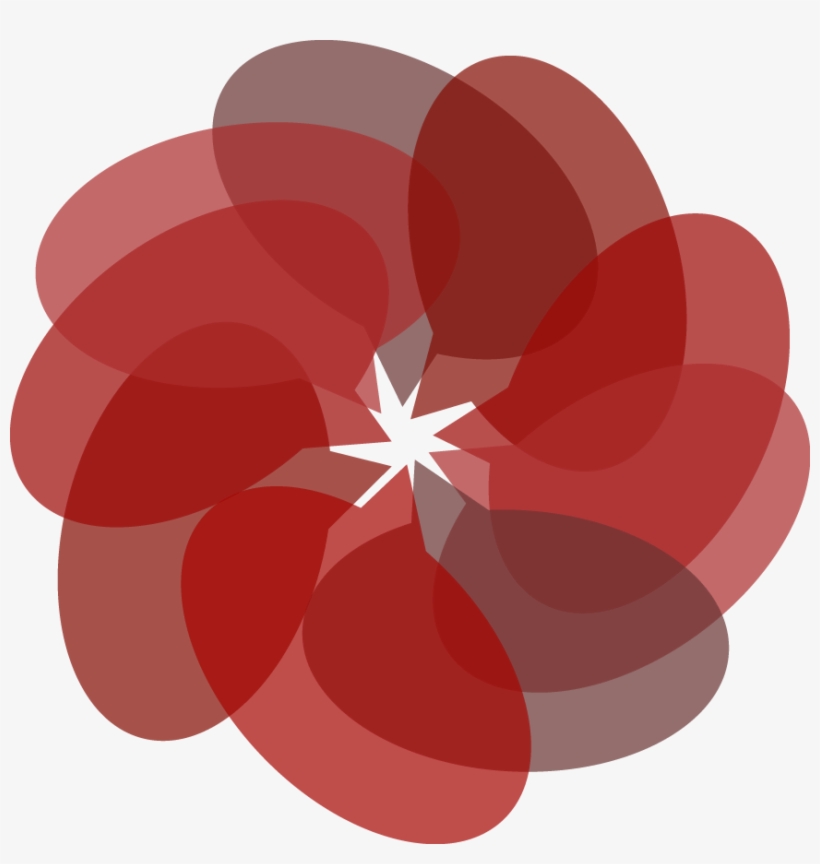 Anvil Logo Flower - Circle, transparent png download