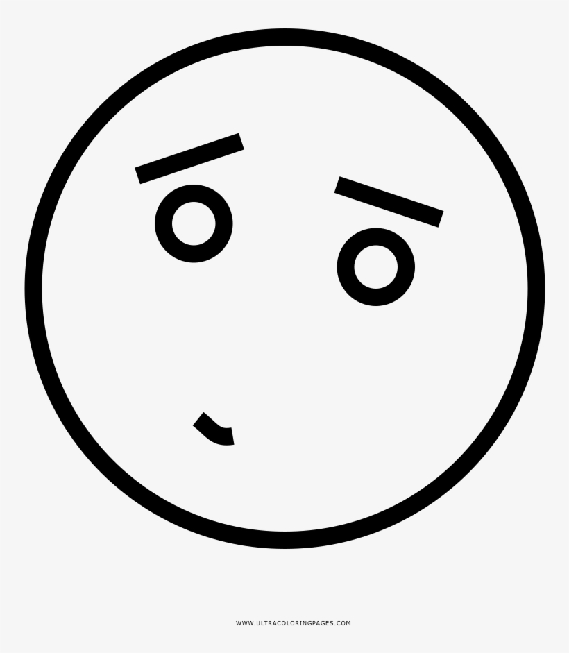 Confused Coloring Page - Straight Razor Vector, transparent png download