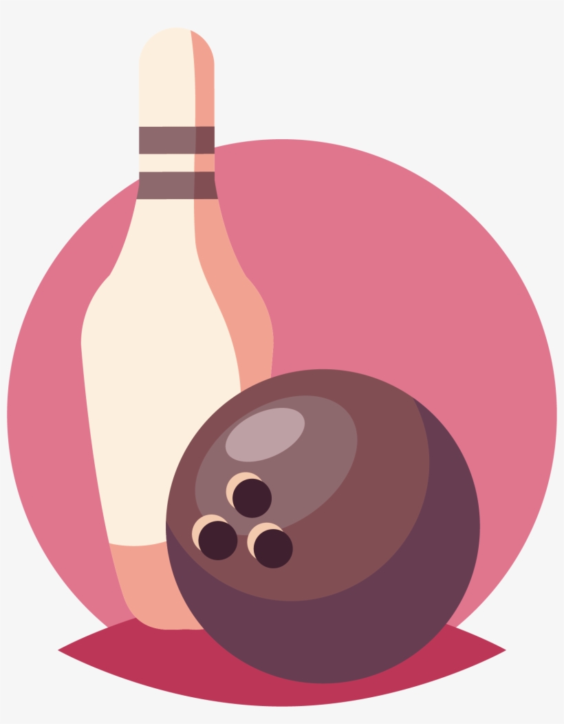 Bowling Ball Ten Pin Bowling Bowling Pin Clip Art, transparent png download