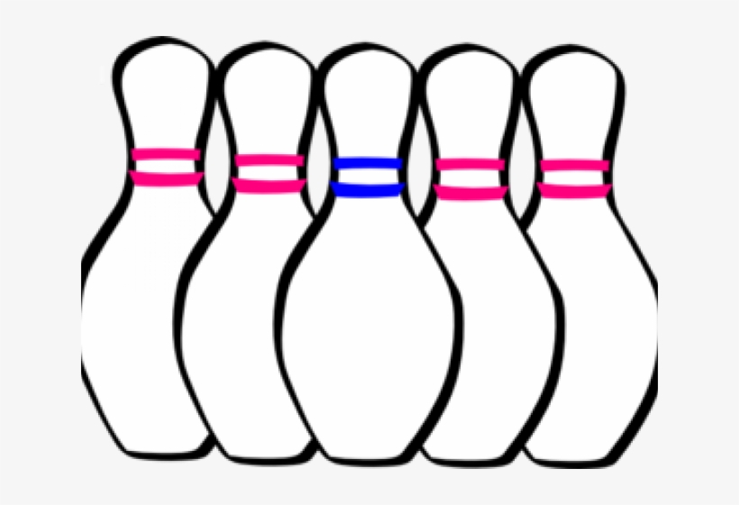 Bowling Clipart Bowling Pin - Ten-pin Bowling, transparent png download