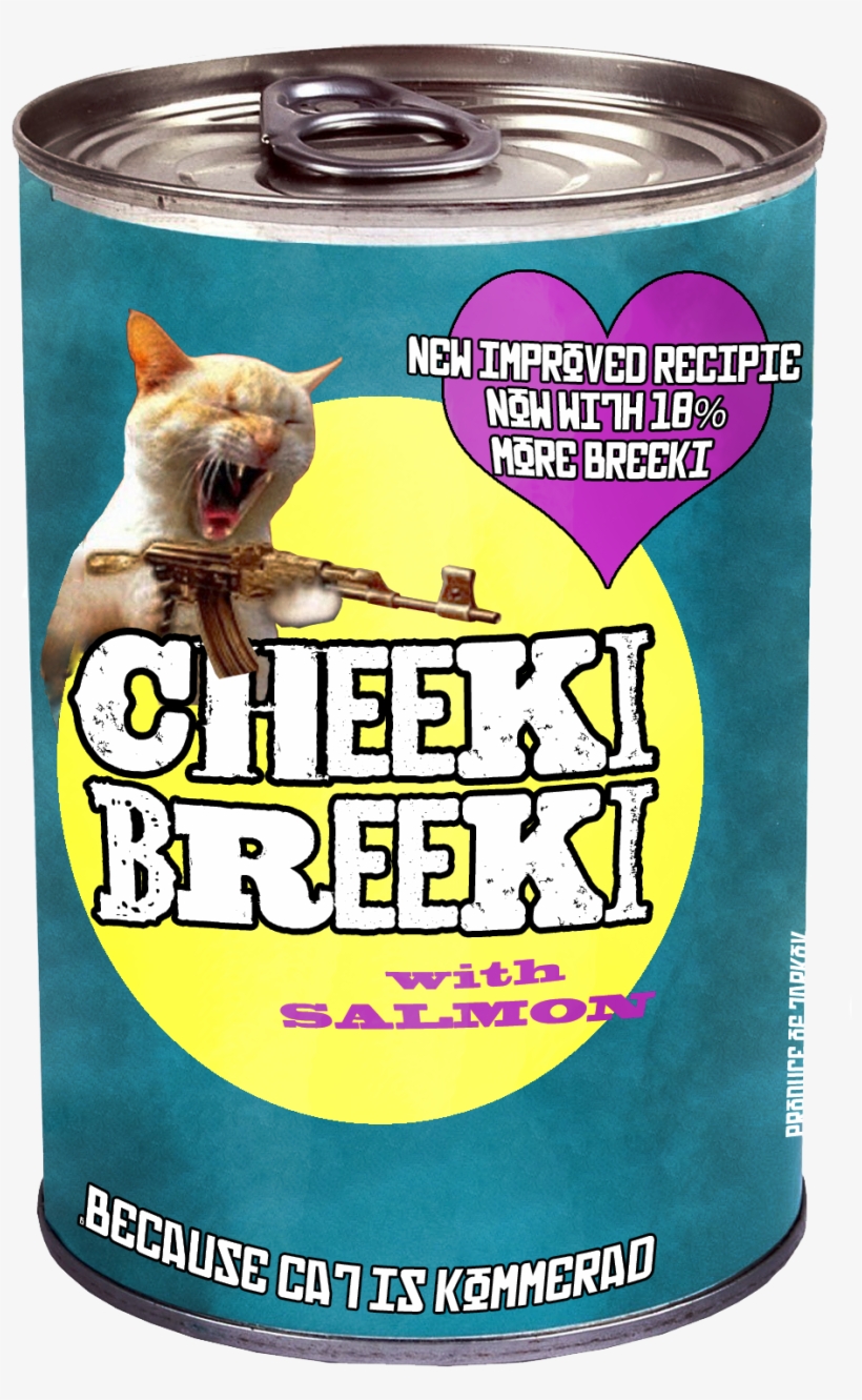 Cheeki Breeki Tin 3 - Cats With Guns, transparent png download