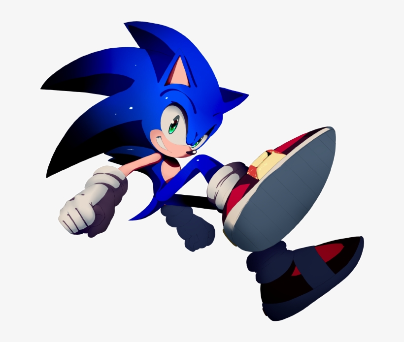 Sonic By Icen-hk - Sonic Anime, transparent png download