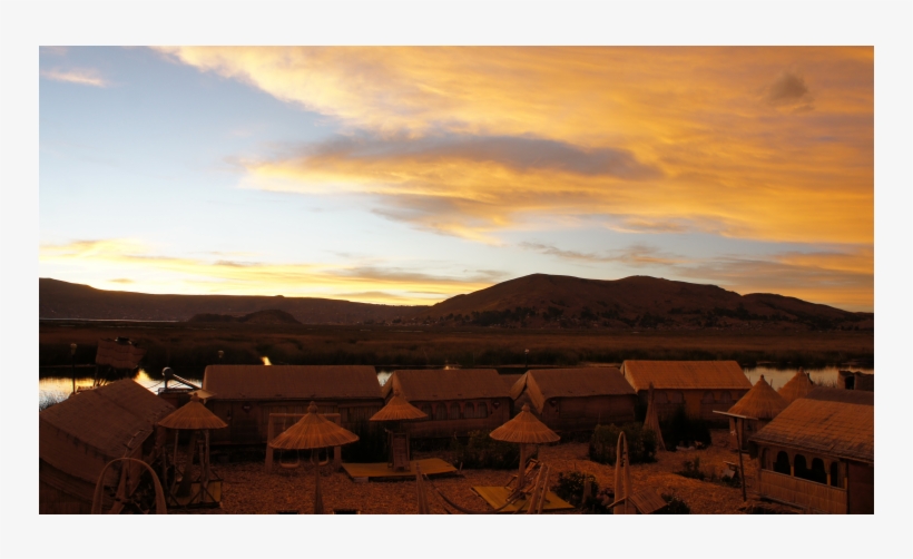 Uru People Sunset Sunrise Island - Roof, transparent png download