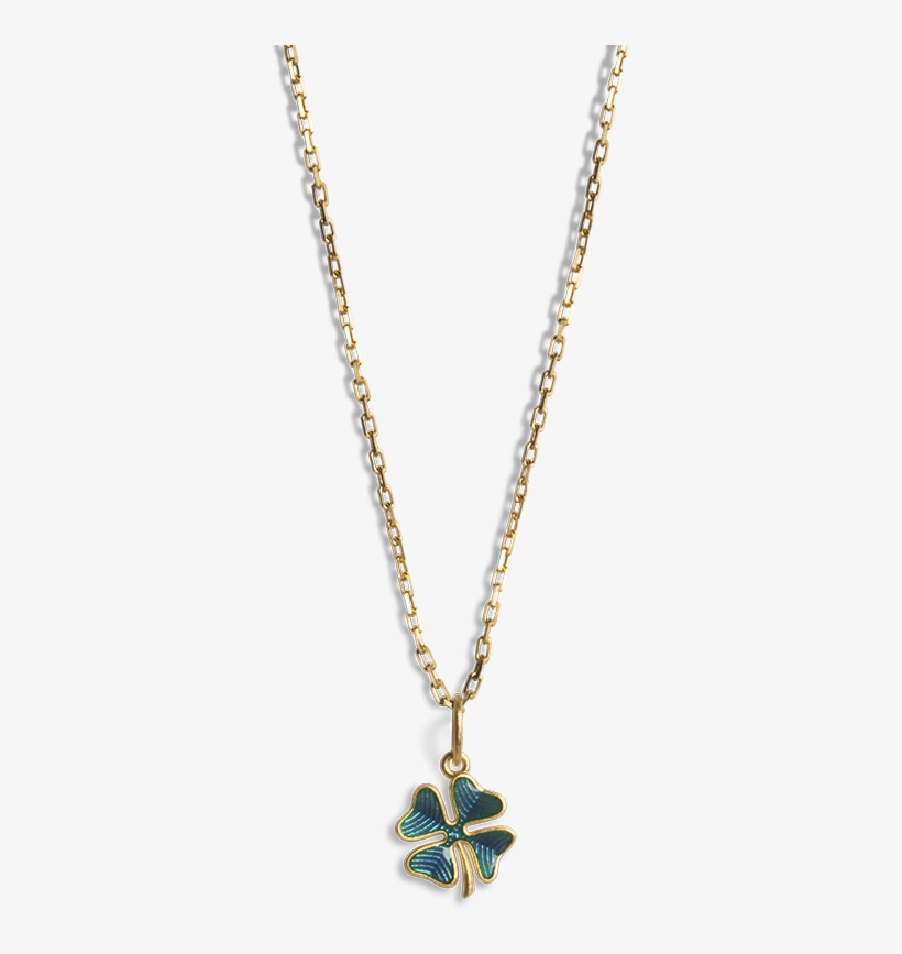 Four-leaf Clover Pendant With Enamel - Locket, transparent png download