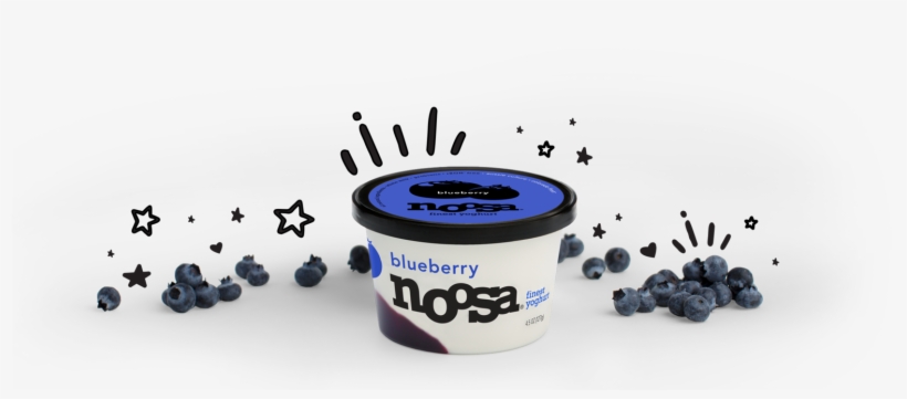 Blueberry Thrills - Noosa Yoghurt, transparent png download