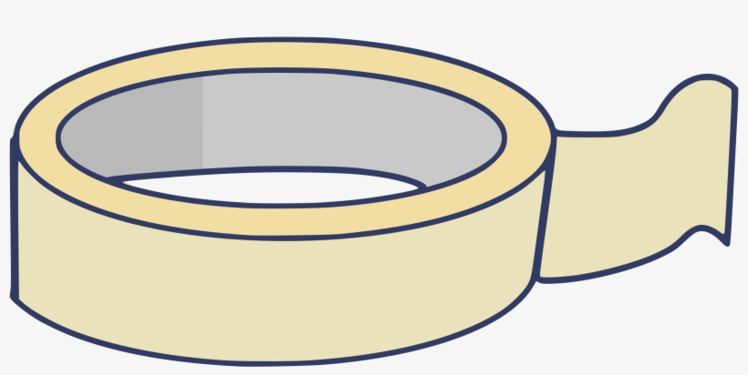 Big Image - Clip Art Masking Tape, transparent png download