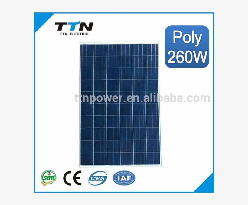 Cheap Cost Home Solar System Solar Panel 260w 200sqm - Computer Component, transparent png download