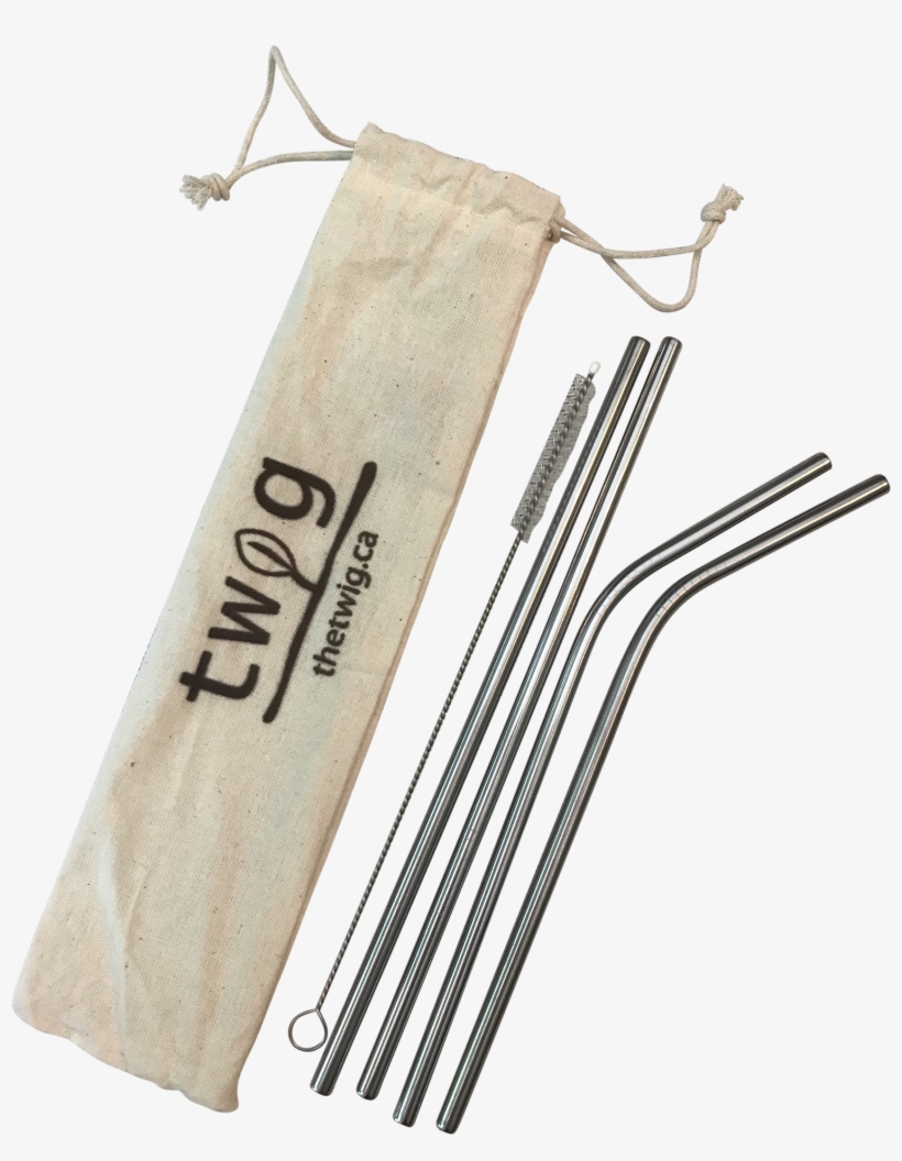 Stainless Steel Straw Set - Earrings, transparent png download