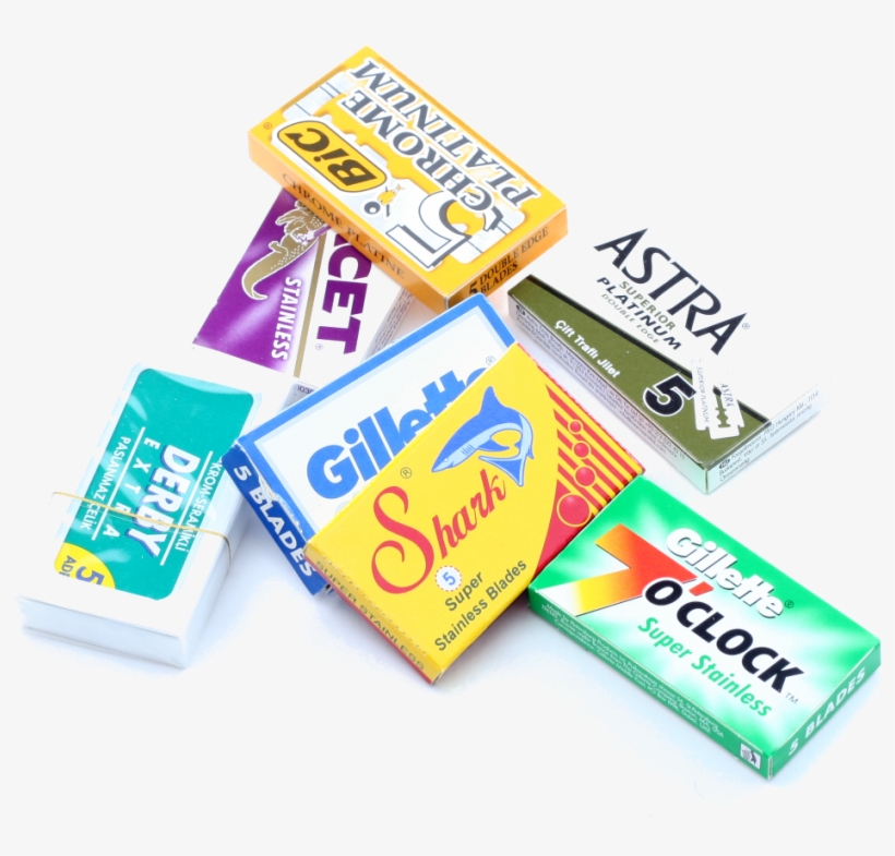 35 Pc Double Edge Razor Blade, transparent png download