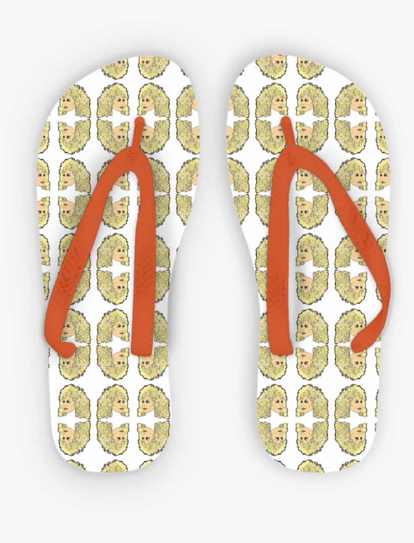 Dolly Mix Rhinestone Plain - Flip-flops, transparent png download