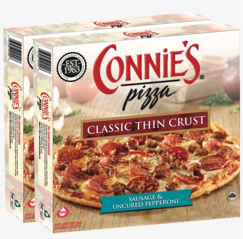 Sausage And Pepperoni Frozen Pizza, transparent png download