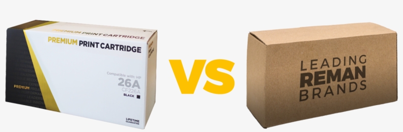 Gold Line Vs Remanufactured Cartridges - Box, transparent png download