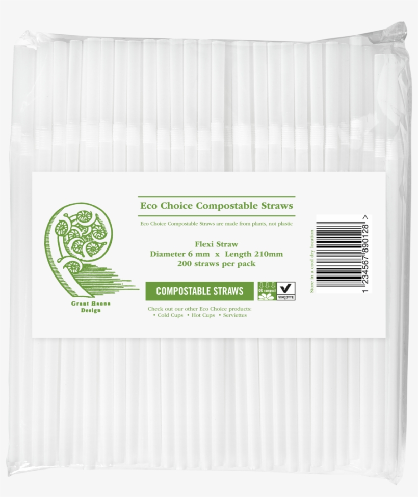Straws Flexi 200pk, transparent png download