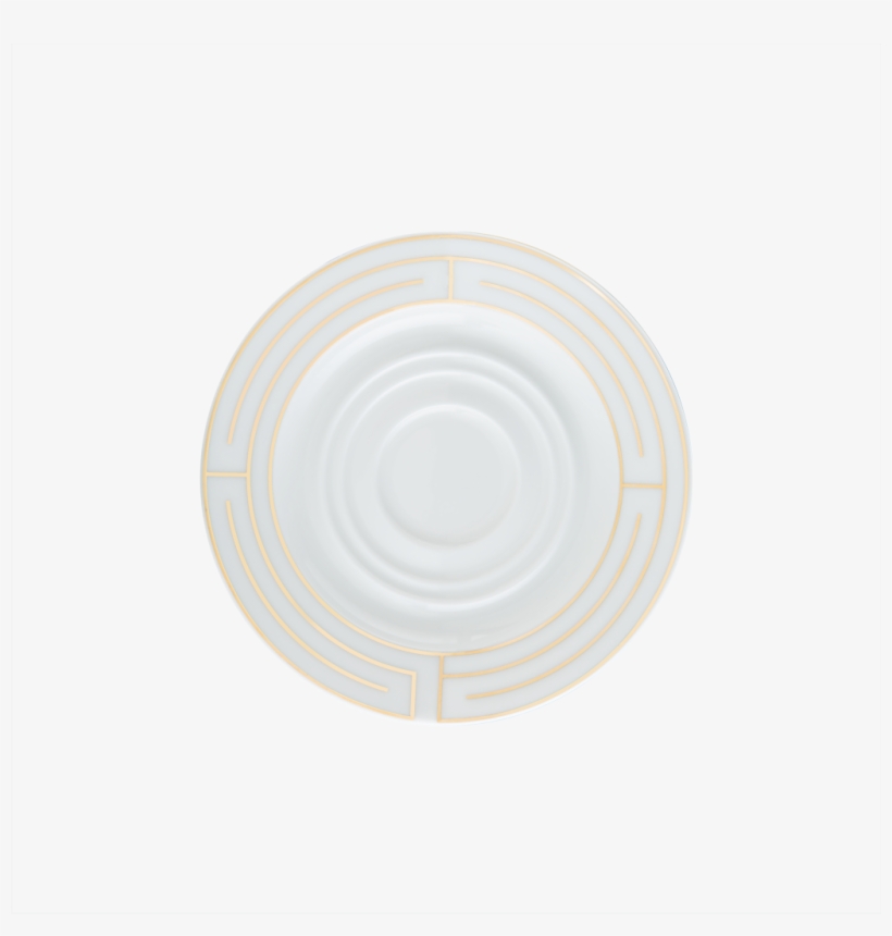Picture Of Araine Pr Saucer 17 Cm Gold Line - Circle, transparent png download
